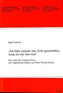 Ã‚Â«Ich Habe Niemals Eine Zeile Geschrieben, Wenn Sie Mir Fern Warã‚Â»