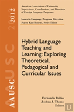 Bertrand.pt - Aausc 2012 Volume: Issues In Language Program Direction Hybrid