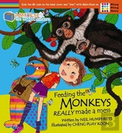 Abbie Rose And The Magic Suitcase: Feeding The Monkeys Really Made A Mess
