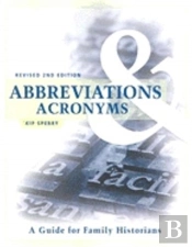 Abbreviations & Acronyms