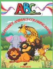 Abc Alphabet Animals Coloring Book For Kids