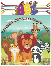 Abc Alphabet Animals Coloring Book For Kids
