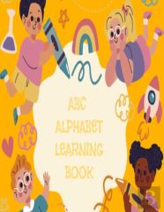 Abc Alphabet Learning Book
