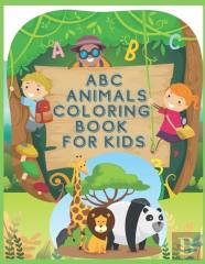 Abc Animals Coloring Book For Kids