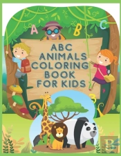 Abc Animals Coloring Book For Kids