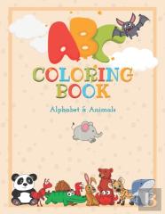 Abc Coloring Book Alphabet And Animals