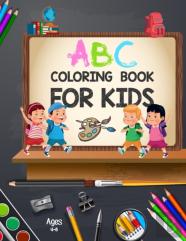 Abc Coloring Book For Kids Ages 4-8