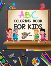 Abc Coloring Book For Kids Ages 4-8