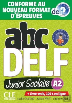 Bertrand.pt - Abc Delf : Fle : Junior Scolaire : Niveau A2 + Livret + Cd (Édition 2022)