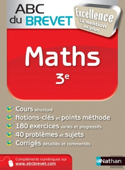 Bertrand.pt - Abc Excellence Brevet Maths 3e