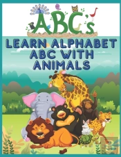 Abc'S Learn Alphabet Abc With Animals Coloring Book