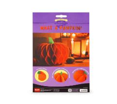 Abóbora Decorativa Dobrável  - Halloween 