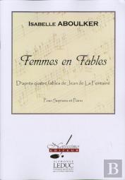Aboulker La Fontaine Femmes En Fables Voice & Piano Book