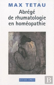 Abrege De Rhumatologie En Homeopathie