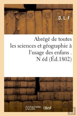 Bertrand.pt - Abrege De Toutes Les Sciences N Edition Edition 1802