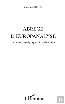 Bertrand.pt - Abrégé D'Europanalyse ; La Pensée Analytique