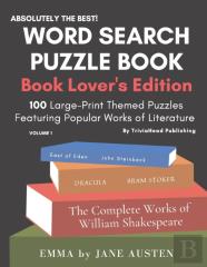 Absolutely The Best! Word Search Puzzle Book, Book Lover'S Edition, Volume 1