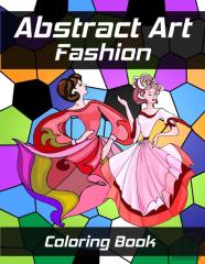 Abstract Art Fashion Coloring Book