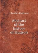 Abstract Of The History Of Hudson