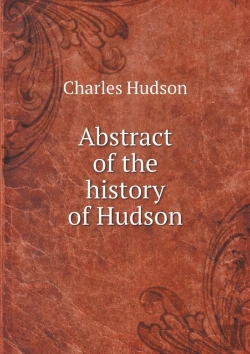 Bertrand.pt - Abstract Of The History Of Hudson