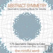 Abstract Symmetry Geometric Coloring Book For Adults