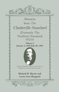 Abstracts From The Clarksville Standard (Formerly The Northern Standard) Texas