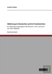 Abtaã‚Â¶Nung Im Deutschen Und Im Franzaã‚Â¶Sischen