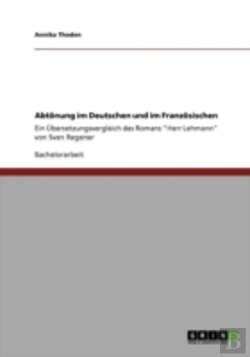 Bertrand.pt - Abtaã‚Â¶Nung Im Deutschen Und Im Franzaã‚Â¶Sischen