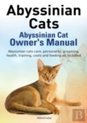 Abyssinian Cats. Abyssinian Cat Owner'S