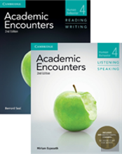 Academic Encounters Level 4 2-Book Set (R&W Student'S Book With Wsi, L&S Student'S Book With Integrated Digital Learning)
