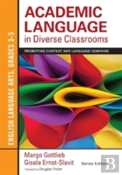 Academic Language In Diverse Classrooms: English Language Arts, Grades 3-5