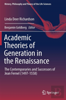 Academic Theories Of Generation In The Renaissance
