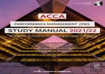 Acca Performance Management Study Manual 2021-22