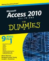 Access 2010 All-In-One For Dummies