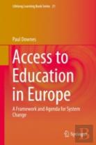 Access To Education In Europe