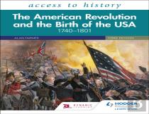 Access To History: The American Revolution And The Birth Of The Usa 1740â€“1801, Third Edition
