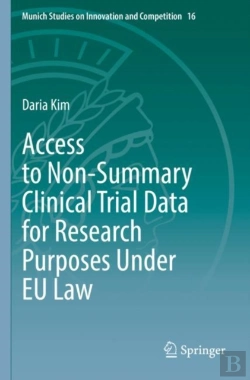 Bertrand.pt - Access To Non-Summary Clinical Trial Data For Research Purposes Under Eu Law