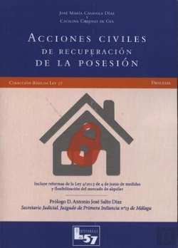 Bertrand.pt - Acciones Civiles De Recuperación De La Posesión