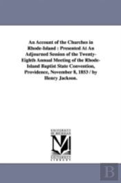 Account Of The Churches In Rhode-Island