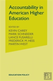 Accountability In American Higher Education