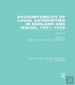 Bertrand.pt - Accountability Of Local Authorities In England And Wales, 1831-1935 Volume 2 (Rle Accounting)
