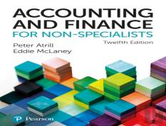 Accounting And Finance For Non-Specialists + Mylab Accounting With Pearson Etext