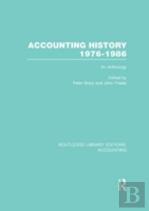 Accounting History 1976-1986 (Rle Accounting)
