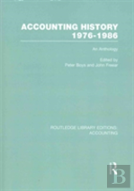 Accounting History 1976-1986 (Rle Accounting)