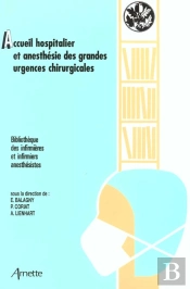 Accueil Hospitalier Et Anesthesie Des Grandes Urgences Chirurgicales