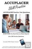 Accuplacer Skill Practice!
