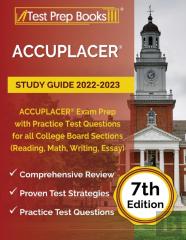 Accuplacer Study Guide 2022-2023