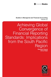 Achieving Global Convergence Of Financial Reporting Standards