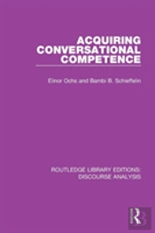 Acquiring Conversational Competence