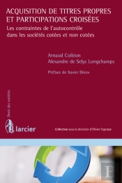Acquisition De Titres Propres Et Participations Croisées